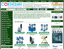 Tablet Screenshot of maykhoanban.com